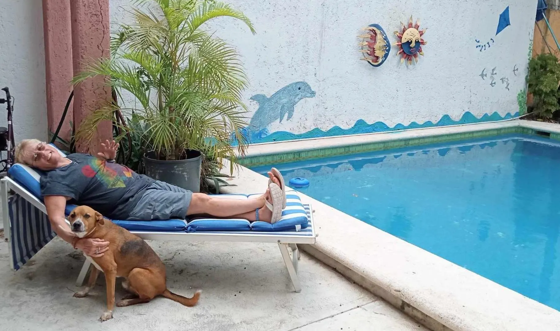 Homestay szállás Casa Deb1 Blk From Ocean Apartman Cozumel